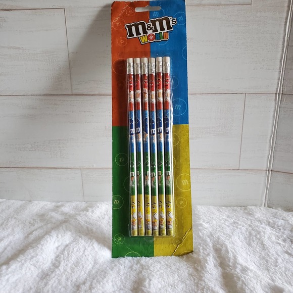 M & M pack of pencils - Picture 1 of 4